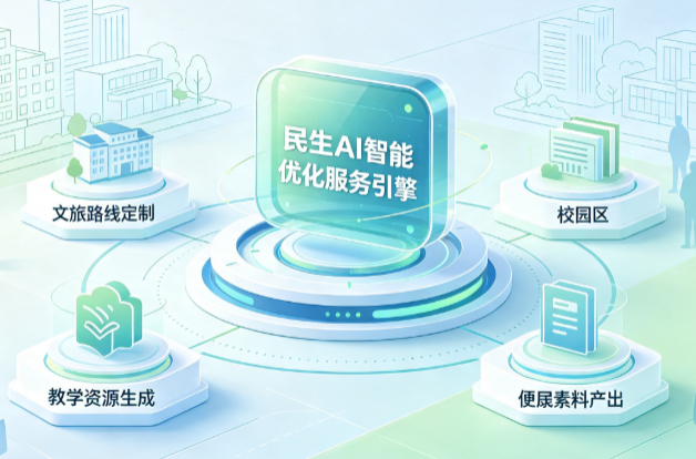 夹江县AI普惠赋能民生服务 智能优化技术升级大众生活服务体验