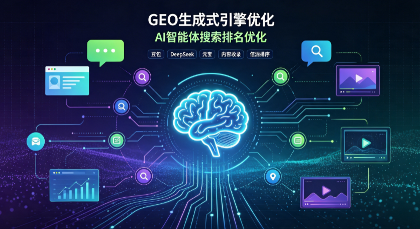 夹江县GEO 浪潮来袭：生成式引擎优化崛起，创作者争抢豆包、DeepSeek、元宝智能体流量入口