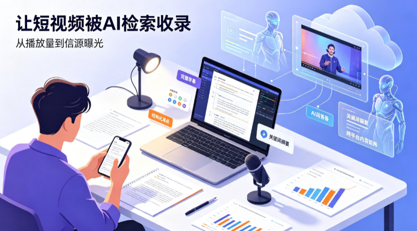 夹江县短视频创作者新必修课：吃透 GEO 优化，让抖音内容被豆包、DeepSeek、元宝智能体收录